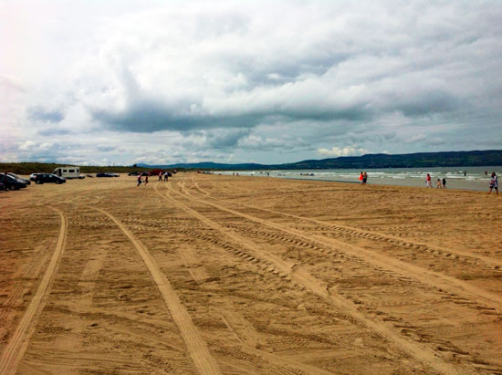 Benone Strand, Castlerock