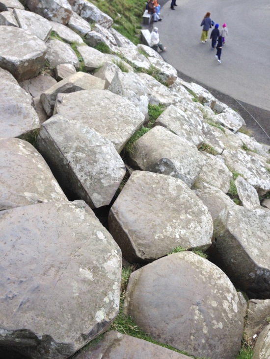 Giant's Causeway, an unusual perspective
