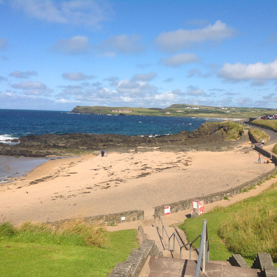 Portballintrae / Salmon Rock Beach - Causeway Coast of Northern Ireland